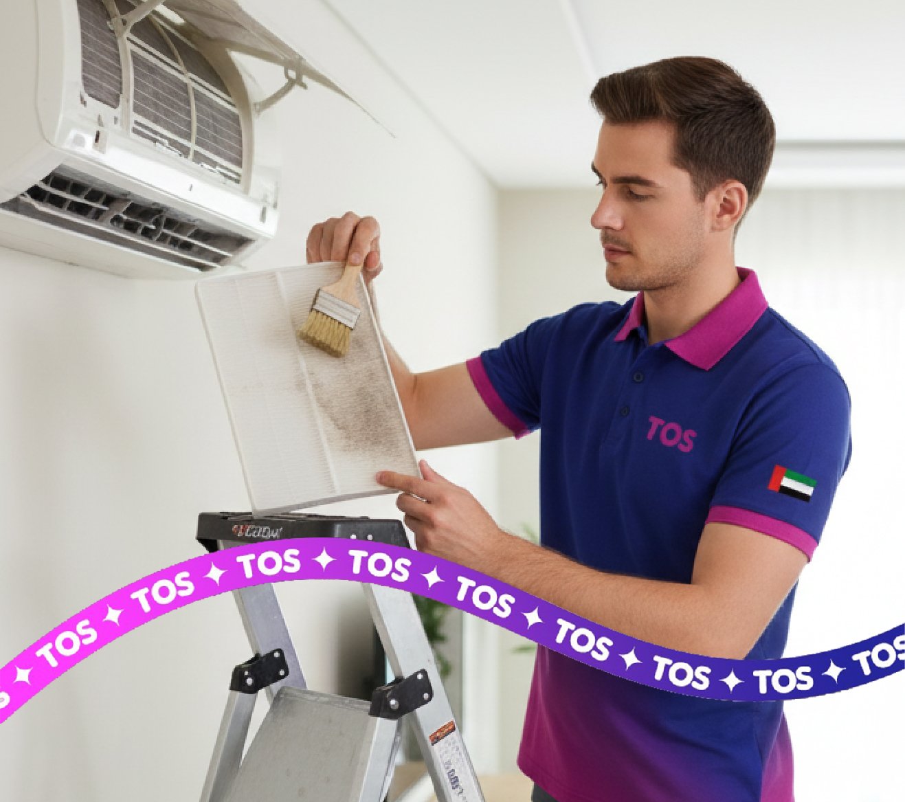 AC Filter Cleaning Services in Dubai (Filter Only)