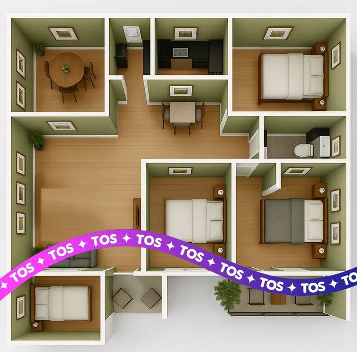 4BHK Apartment Normal Cleaning Services in Dubai