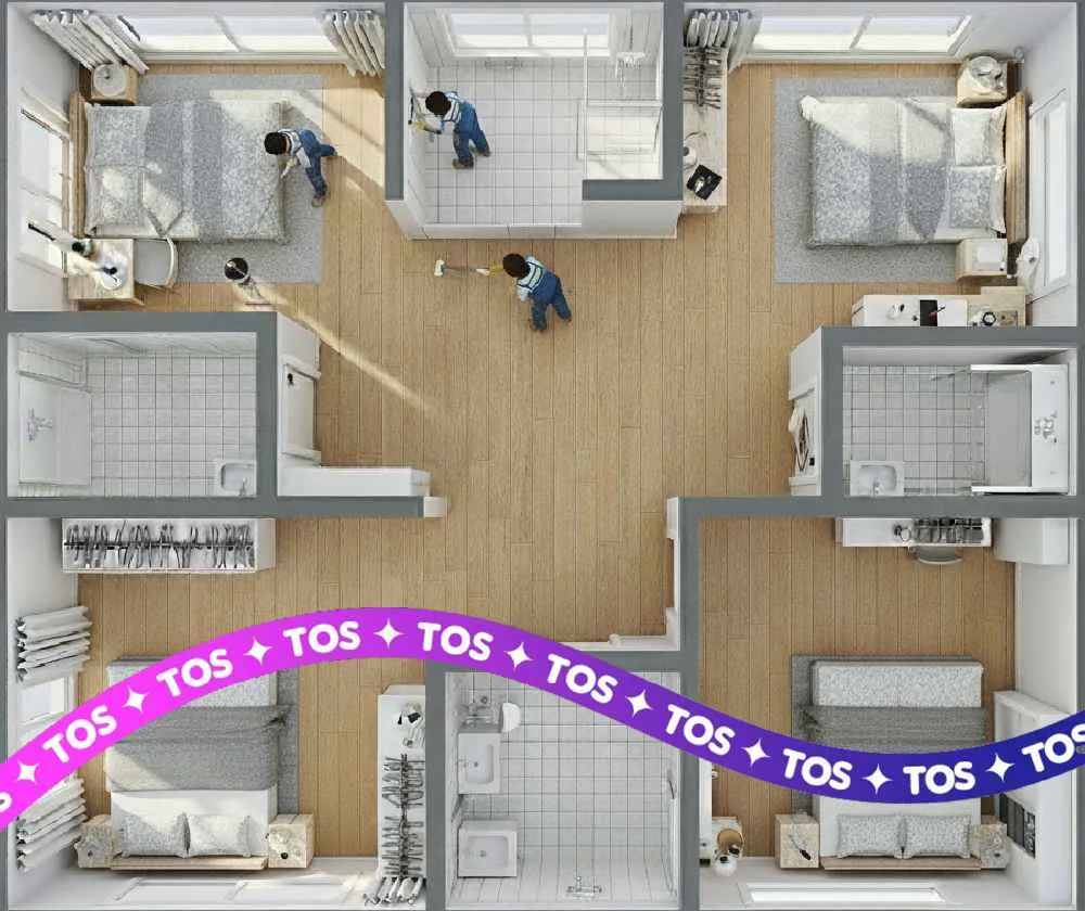 4BHK Apartment Deep Cleaning Service Dubai